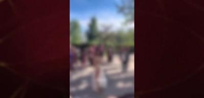 Üniversitede dansöz rezaleti!