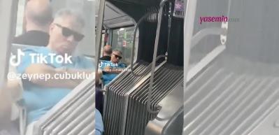 Ahmet Arıman metrobüste uyuklarken görüntülendi