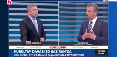 CHP lideri Özgür Özel parti içindeki iktidar kavgasını canlı yayında açıkladı