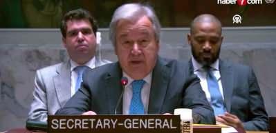 Guterres’ten ‘İran’ tepkisi: 'Tehlikeli bir dönüm noktası'