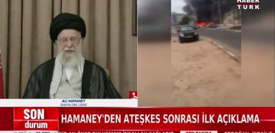 İran Dini Lideri Hamaney: "Hiçbir saldırıya boyun eğmedik"