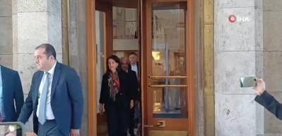 TBMM Başkanı Kurtulmuş DEM Parti İmralı heyetini kabul etti