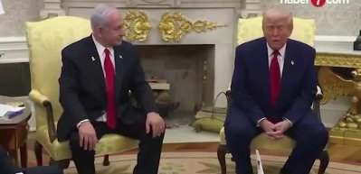 Trump, görüşmede Netanyahu'ya bağırdı!