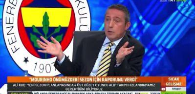 Fenerbahçe Başkanı Ali Koç "Türkiye'nin en iyi sportif direktörü yetişiyor" diyerek o ismi işaret etti