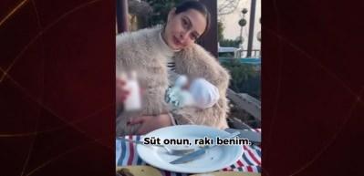 Bebek daha 20 g&uuml;nl&uuml;k! "S&uuml;t onun rakı benim" diyerek paylaştı sosyal medya ayağa kalktı!