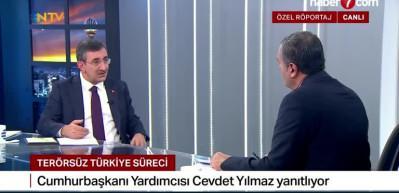 Cumhurbaşkanı Yardımcısı Yılmaz’dan terörsüz Türkiye açıklaması
