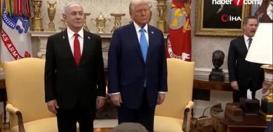 Netanyahu'dan Trump'a ateşkes yanıtı: "Büyük İsrail diz çökmez!"