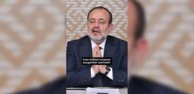 Prof. Dr. Mehmet Görmez: "Hz. Peygamber üzerinden İslam'ı aşağılamak büyük bir kötülüktür"