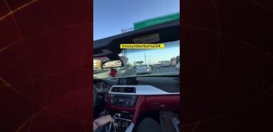 Trafikteki makas terörü kamerada! Yaptıkları pes dedirtti...