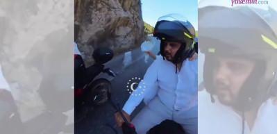 Antalya'da sıradışı evlilik teklifi sosyal medya kullanıcılarından tam not aldı!