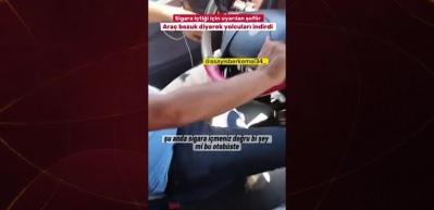 İETT aracı içerisinde sigara içen sürücü uyarılınca yolcuyu araçtan indirdi