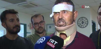 Aslanın saldırısına uğrayan adam: "Sivrisinekten ısırmasın diye &uuml;st&uuml;m&uuml; &ouml;rtt&uuml;m, aslan ısırdı" 
