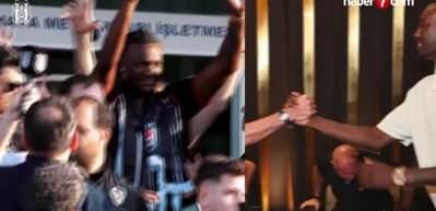 Beşiktaş'ın yeni yıldızı Tammy Abraham kampa katıldı