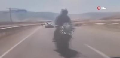 Hatalı sollama hayatına mal oldu: Vince çarpan motosiklet sürücüsü böyle öldü