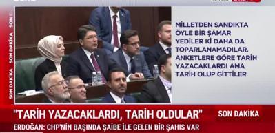 Cumhurbaşkanı Erdoğan CHP'deki r&uuml;şvet skandalı i&ccedil;in "Bunlar baklavayı bile kirletti" diyerek tepki g&ouml;sterdi