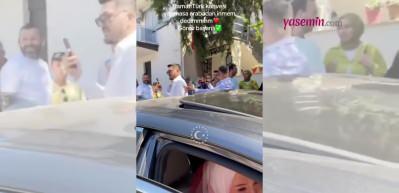 Gelin "yoksa arabadan inmem" dedi ve damada zorla bunu yaptırdı!