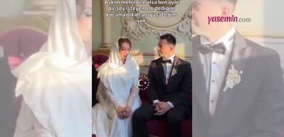 Gelinin mehir isteği sosyal medyada gündem oldu! "Altın istemiyorum, onun yerine..."