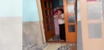 Kızına şarkılar ve danslar eşliğinde bisiklet hediye eden babanın mutluluğu viral oldu!