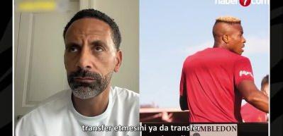 Rio Ferdinand’tan Galatasaray yorumu: “Osimhen giderse çıldırırım!”