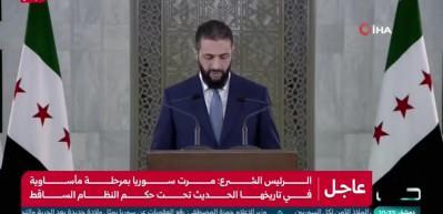 Suriye Cumhurbaşkanı Şara'dan kritik adım