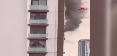 Ankara'da korku dolu anlar! Alevler daireyi bir anda sardı...