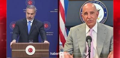 Bakan Fidan, ABD'nin Ankara Büyükelçisi Barrack ile telefonda görüştü