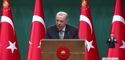 Başkan Erdoğan: Aziz milletimizin hizmetindeyiz