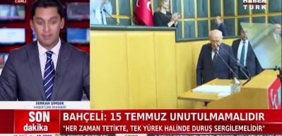 MHP lideri Bah&ccedil;eli&rsquo;den &rsquo;15 Temmuz&rsquo; paylaşımı: &lsquo;İhanete karşı milletin kıyamıdır&rsquo;