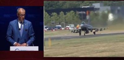  Almanya Başbakanı Merz: Eurofighter Typhoon'un ihracat lisansını mümkün kılacak bir karara doğru ilerliyoruz
