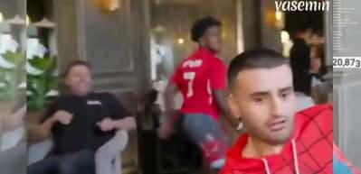 Ünlü fenomen Türkiye'ye geldi! CZN Burak'tan IShowSpeed'e milli çaydanlık şakası