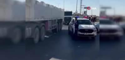 Yahudi yerleşimciler, &Uuml;rd&uuml;n'den Gazze'ye yardım taşıyan tırlara saldırdı!