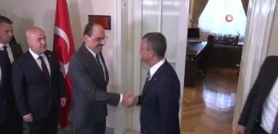 CHP Genel Başkanı  Özgür Özer ile MİT Başkanı İbrahim Kalın görüşme gerçekleştirdi