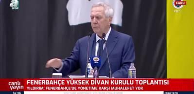 Aziz Yıldırım: Galatasaray'ı 6-0 yenen takımın başkanıyım