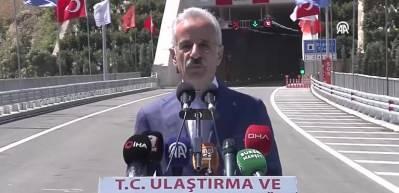 Doğancı T&uuml;neli a&ccedil;ıldı: Yol 1600 metre kısaldı, seyahat s&uuml;resi 3 dakikaya d&uuml;şt&uuml;
