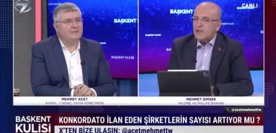 Mehmet Şimşek: Reel sekt&ouml;r&uuml;n bilan&ccedil;osunda hi&ccedil; bir bozulma olmadı