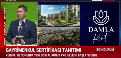 Murat Kurum: Cumhuriyet tarihinin en b&uuml;y&uuml;k projesi