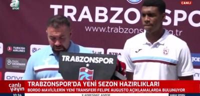 Trabzonspor&rsquo;un Yeni Transferi Felipe Augusto&rsquo;dan Samimi A&ccedil;ıklama: &ldquo;Evimde Gibiyim&rdquo;