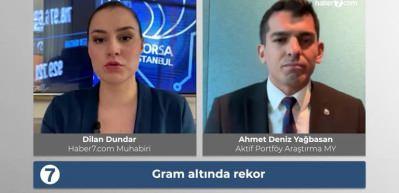 Gram altın tarihi zirvesinden d&ouml;nd&uuml;