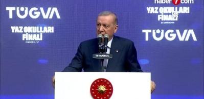 Cumhurbaşkanı Erdoğan: "Milletimizin hasretini çektiği büyük ve güçlü Türkiye'ye kavuşmamıza çok az kaldı"