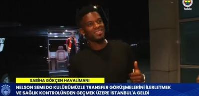 Fenerbah&ccedil;e'nin yıldızı Semedo'dan taraftara mesaj