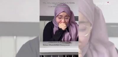 Kızının hafız oluşu karşısında babadan duygu dolu sözler!