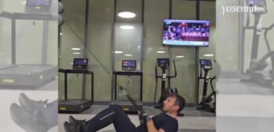 Selçuk Bayraktar spor salonundan paylaştı! Spor yaptığı anlar gündem oldu