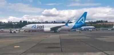 AJet filosuna katılacak fabrika &ccedil;ıkışlı Boeing 737-8 MAX İstanbul&rsquo;da!