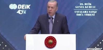 Başkan Erdoğan: Tarihi bir sürecin içerisindeyiz