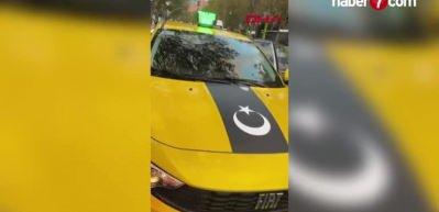 Kuryeye yumrukla saldıran taksiciye 12 bin 240 lira ceza