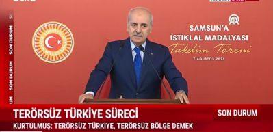 TBMM Başkanı Numan Kurtulmuş'tan son dakika açıklamaları
