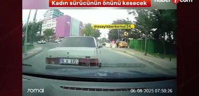 Trafik magandası yol kesip k&uuml;f&uuml;r etti: &lsquo;Size ehliyet ve araba veren devletin&hellip;&rsquo;