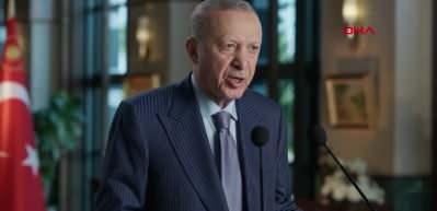 Cumhurbaşkanı Erdoğan, Birleşmiş Milletler kuruluşunun 80. yıld&ouml;n&uuml;m&uuml; etkinliğine video mesajı g&ouml;nderdi