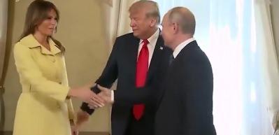  Melania Trump'ın Putin'e bir mektup ilettiği iddia edildi