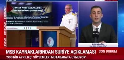 MSB'den komşumuz Suriye ile ilgili "Bir adım daha atıldı!" a&ccedil;ıklaması geldi